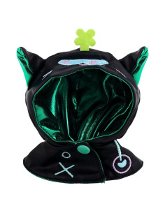 Chal de Muñeca Halloween Fukaisu 14cm Diablo Negro Verde