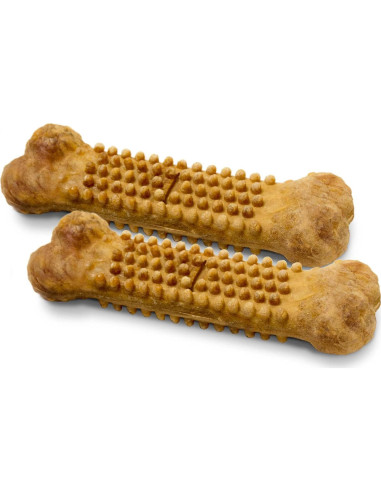 Golosinas Naturales para Perros Nylabone Pollo 187g - 8 Unidades