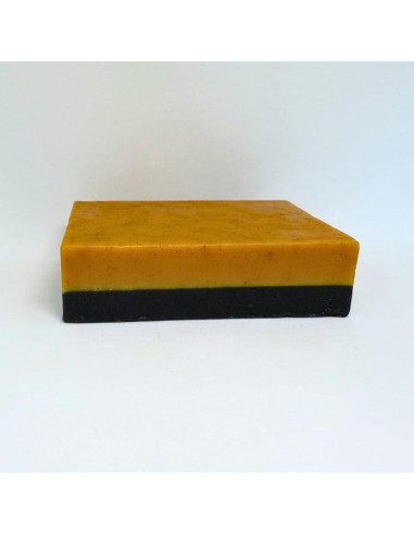 Jabón de Cúrcuma y Carbón Activado Soap Body Shop 113 g