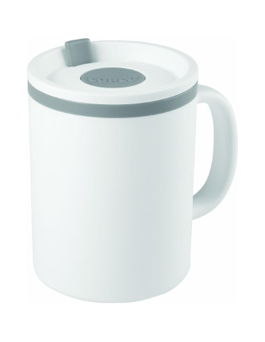 Taza de Escritorio Copco 0.47L Doble Pared Libre de BPA Gris
