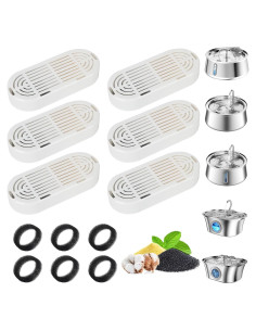 Filtro de Agua para Gatos Daoxuan - Reemplazo 6+6 Unidades