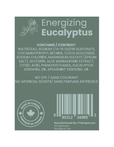 Baño Espumoso de Lujo EO Skincare Eucalipto 1L