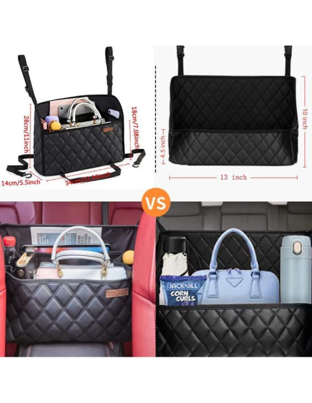 Sujetador de Bolsa de Mano WLLWOO para Automóvil - Organizador
