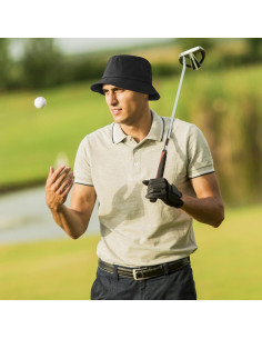 Sombrero de Cubo Impermeable DOCILA para Hombre Negro 2