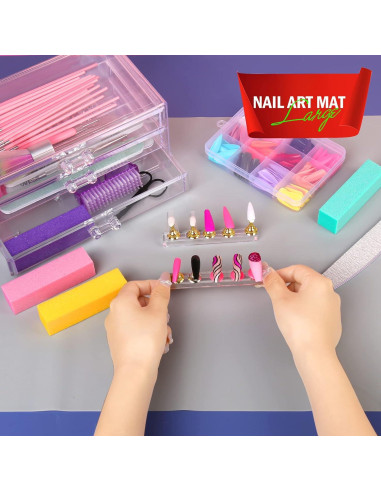 Alfombrilla de Silicona LEOBRO 59.5 x 39.7 cm Gris Claro