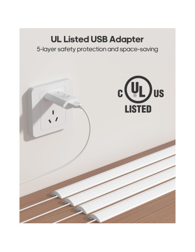 Luces LED Bajo Gabinete Goodea 30cm Regulables 3 Colores