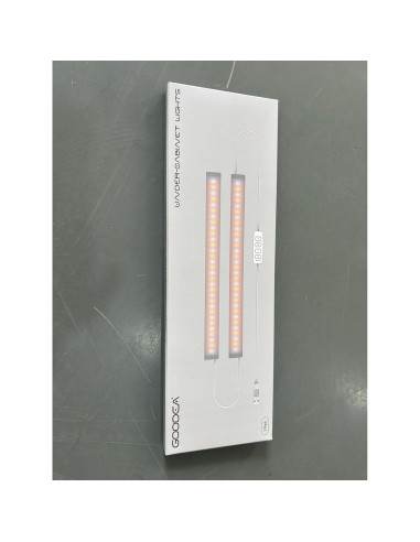 Luces LED Bajo Gabinete Goodea 30cm Regulables 3 Colores