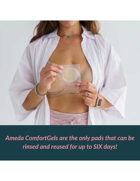 Almohadillas de Lactancia Ameda ComfortGel Reutilizables 2 Unidades