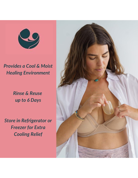 Almohadillas de Lactancia Ameda ComfortGel Reutilizables 2 Unidades