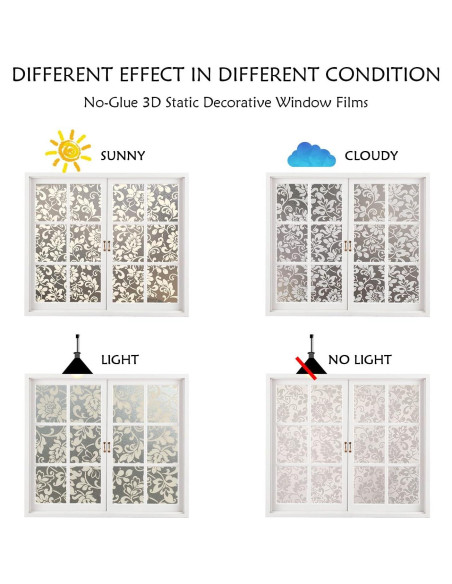 Película de Privacidad para Ventanas CottonColors 89x398 cm