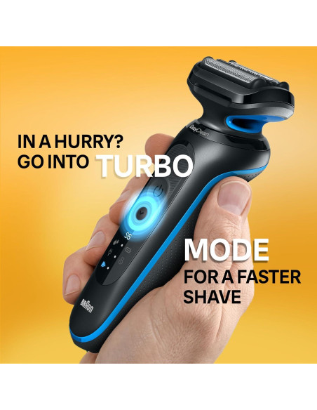 Afeitadora Eléctrica Braun Serie 5 5120s, 2 Modos, Azul