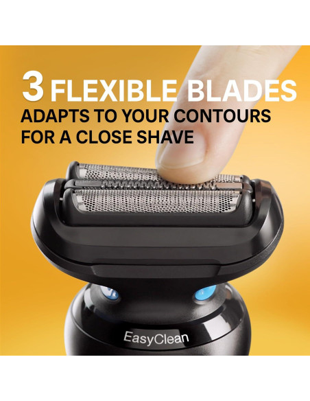 Afeitadora Eléctrica Braun Serie 5 5120s, 2 Modos, Azul