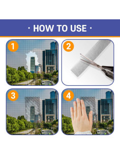 Cinta de Reparación de Pantallas HA SHI 5.08 cm x 1.98 m Negra 2