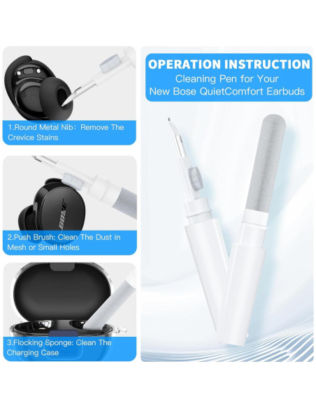 Funda protectora TUDIOW para auriculares Bose QuietComfort 2024