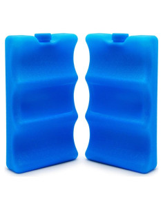 Paquete de Hielo Reutilizable JMEXSUSS 2 Unidades 20x3.5x12cm