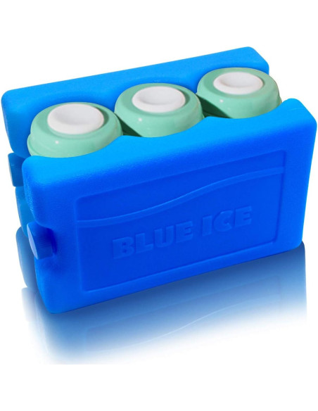 Paquete de Hielo Reutilizable JMEXSUSS 2 Unidades 20x3.5x12cm