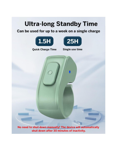 Anillo Control Remoto DATAFY FYQ-K1-Ring Verde para Kindle y Tablets