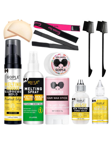 Kit Mousse Derretir Encaje WOZUTUNT 100ml + Spray 60ml + Accesorios