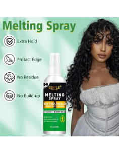 Kit Mousse Derretir Encaje WOZUTUNT 100ml + Spray 60ml + Accesorios 2