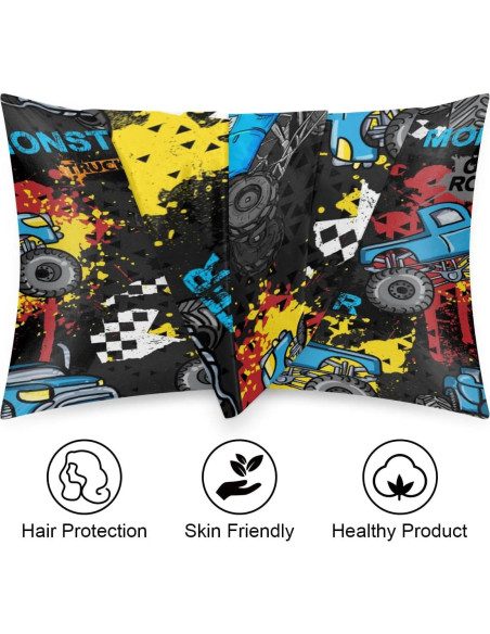 Funda de Almohada Estándar Shawcampfloor Camión Divertido 50x76 cm