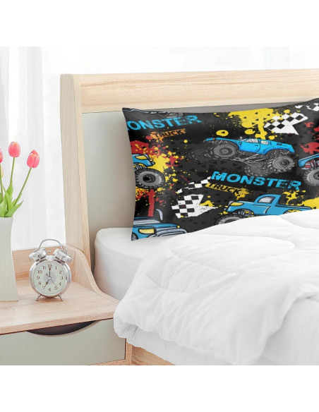 Funda de Almohada Estándar Shawcampfloor Camión Divertido 50x76 cm