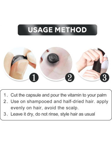 Suero Vitamínico para el Cabello WAONIQ - 30 Cápsulas