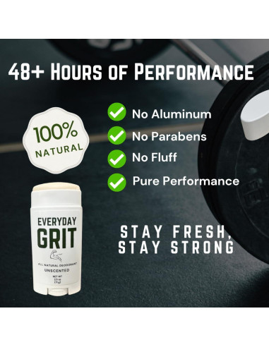 Desodorante Natural LAV'ENDURE 100% Orgánico 113g Sin Aluminio