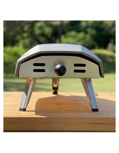 Puerta de Horno de Pizza Raw Rutes para Ooni Koda 12 - Acero Inoxidable