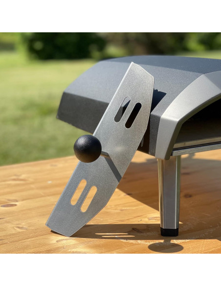 Puerta de Horno de Pizza Raw Rutes para Ooni Koda 12 - Acero Inoxidable