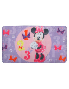 Alfombrilla de baño antideslizante Disney Minnie Mouse Rosa