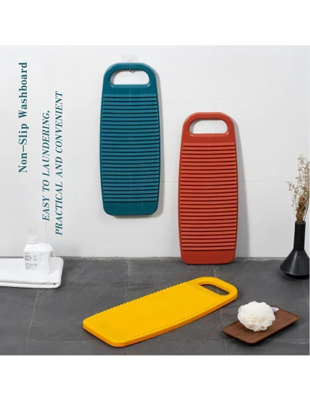 Tablón de Lavado Cansybil Pequeño Antideslizante Azul