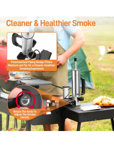 Generador de Humo Eléctrico Portátil Smokai 2025 - Control Ajustable 2