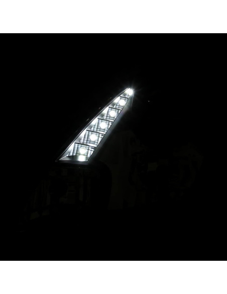 Faros Proyector LED Negro SPEC-D TUNING para Toyota Celica 2000-2005