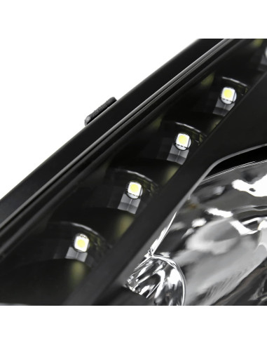 Faros Proyector LED Negro SPEC-D TUNING para Toyota Celica 2000-2005