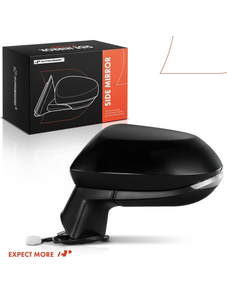 Espejo Retrovisor Lateral Eléctrico A-Premium Toyota Corolla 2019-2022