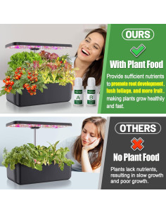 Kit Hidropónico Bigmeta - 50 Esponjas, Alimento y Canastas 2