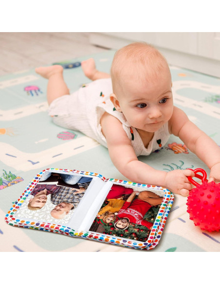 Álbum Familiar de Tela Suave Fullhawl 17 Fotos 14x18 cm