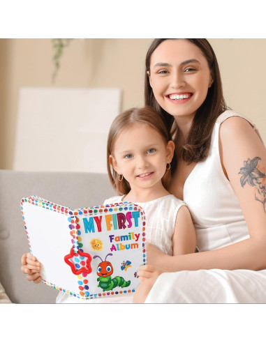 Álbum Familiar de Tela Suave Fullhawl 17 Fotos 14x18 cm