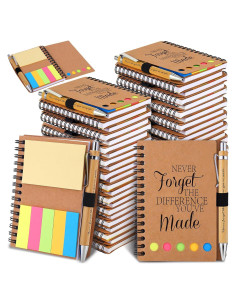 30 Juegos de Cuadernos Espirales y Bolígrafos Czlotyh