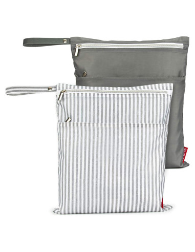 2 Bolsas Húmedas Secas BABEYER Impermeables 35.56x30.48cm