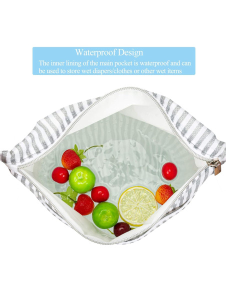 2 Bolsas Húmedas Secas BABEYER Impermeables 35.56x30.48cm