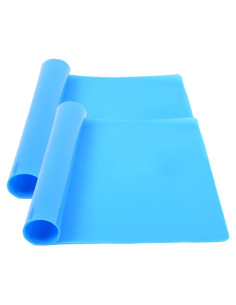 Hojas de Silicona Grande 2 Pack Blue Moon Beads 40x30 cm