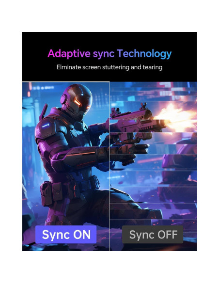 Monitor Gaming KTC 24" QHD 180Hz IPS HDR400 Altura Ajustable