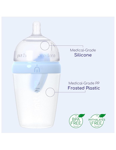 Biberones Anti-Cólicos INTTERO 9oz (266ml) 2pk Azul