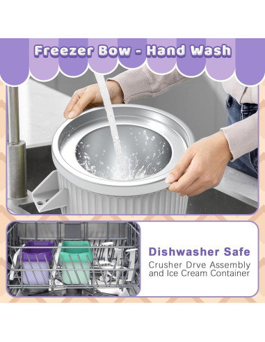 Accesorio para Hacer Helados KitchenAid 2 Contenedores 1.89L