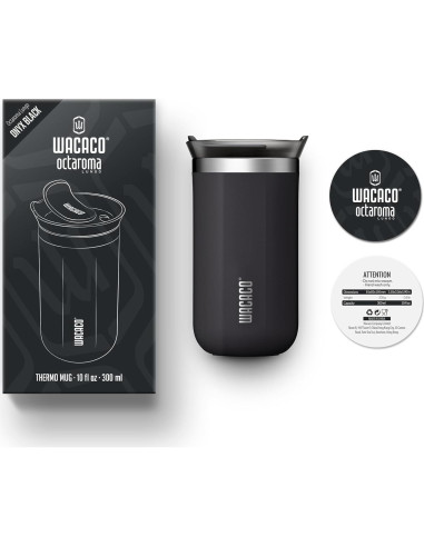 Taza de Viaje WACACO Octaroma Lungo 300ml Acero Inoxidable