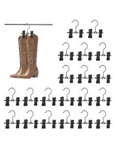 20 Ganchos de Acero Inoxidable JOINSI para Botas y Ropa