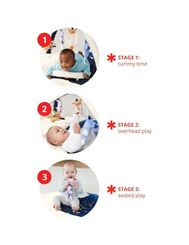 Gimnasio de Actividad 3 en 1 Skip Hop Sueños Celestiales