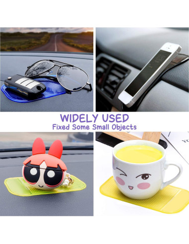 6 Almohadillas Antideslizantes CLESDF para Pintura de Diamante 14.2x8.4cm