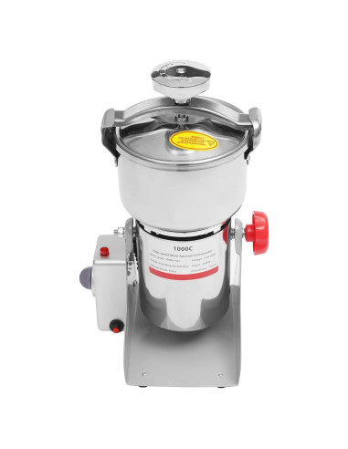 Molino de Grano Eléctrico Headery 1000g 3600W Acero Inoxidable